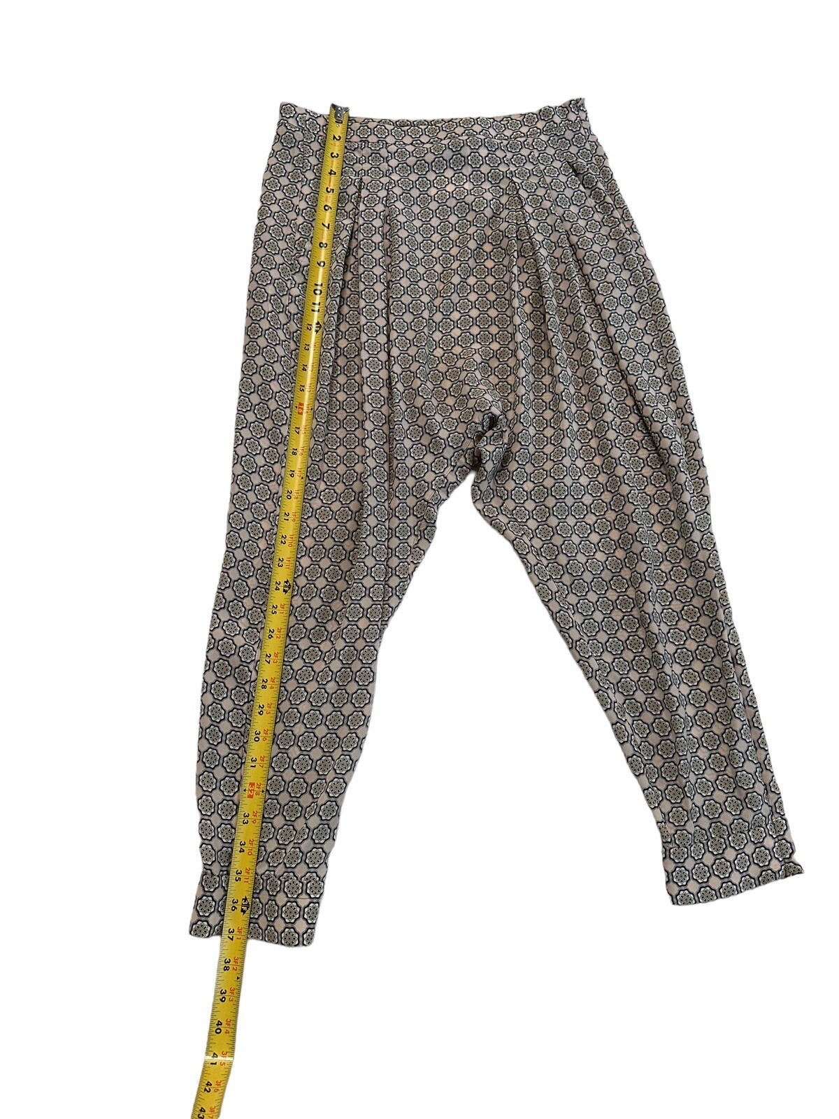 Zara Basic Womens Multicolor Pleated Tapered Trou… - image 13