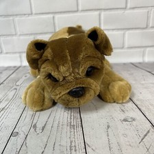 8 Plush Bulldog Puppy Dog Stuffed Animal BR12A