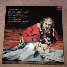 Mussorgsky: Boris Godunov: Kirov Opera: Lloyd/Borodina/Gergiev Laserdisc LD