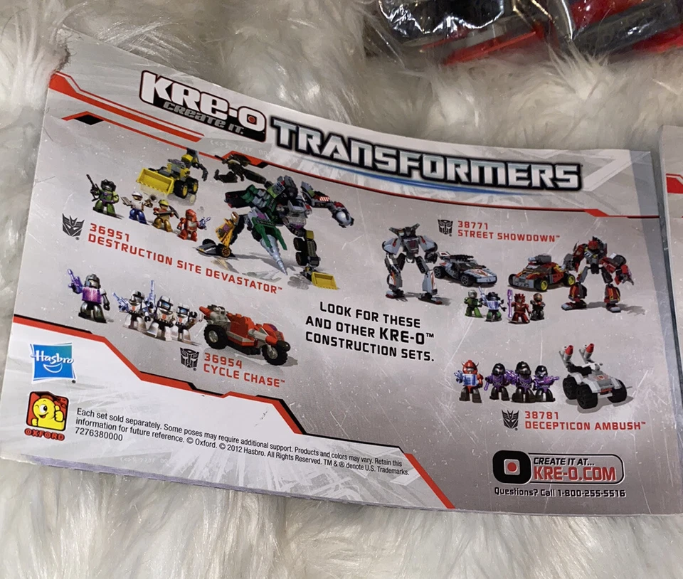 KRE-O TRANSFORMERS- 99812 Battle For Energon Libro 1 y 2 ENORME LOTE PIEZAS Y PIEZAS Foto 4 de 4