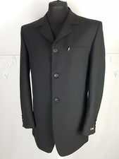 Stones Black Suit Jacket Size 38