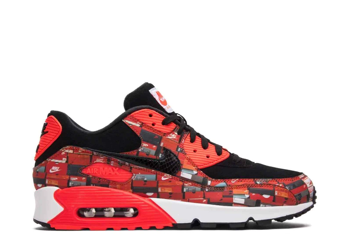 Nike Air Max 90 Atmos We Love Nike (Bright Crimson)