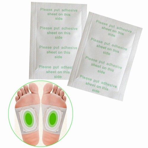 20 Pcs Per Pack Foot Detox Pad Cleansing Patch Pain Relief Herbal Organic Unisex - Picture 9 of 11
