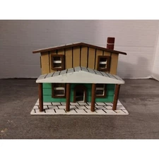 Hand Crafted and Hand Painted 1999 Green House Building