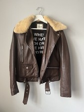 Each Other Leather Jacket Size S