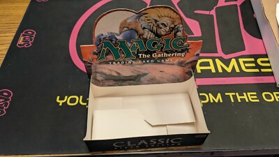 MTG Sixth Edition Booster Box (Empty Without Packs) ~Oasis~