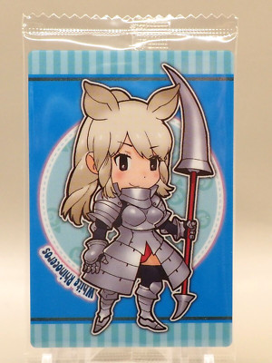 White Rhinoceros Kemono Friends Oblate Card 13 Bandai Anime Japan X670