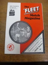 06/03/1985 Gravesend And Northfleet v Road Sea Southampton