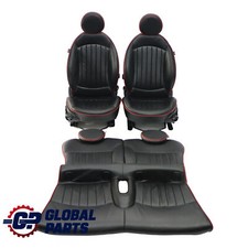 Mini R56 JCW Heizung Sport GP2 Leder Championship Red Sitze Vorne Hinten Sitz