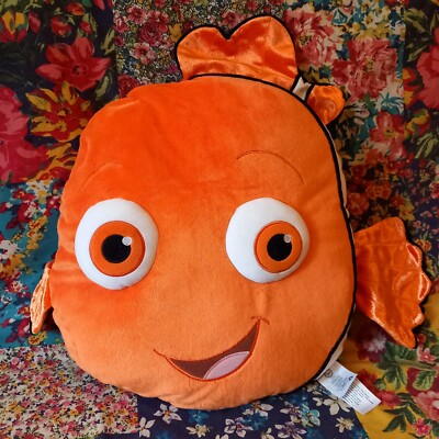 DISNEY STORE 14 ZOLL FIND NEMO GEFORMTES KISSEN CLOWN FISCH KISSEN STOFFTIER PLÜSCHTIER