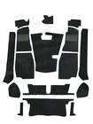 MG MGB Roadster '68-'80 4 Synchro Carpet Set - Black High Quality*