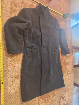 VTG American Craftsmen 40 Wool Coat Gray #S83