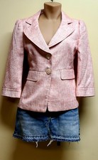 Classiques Entier Cotton Dusty Pink Jacket, Size Small
