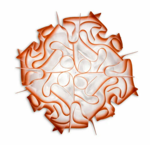 Lampadari da soffitto rossi in plastica