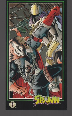 SPAWN ポスター Spawn Widevision #104 Spawn vs. Redeemer, Round Two 1995 TODD