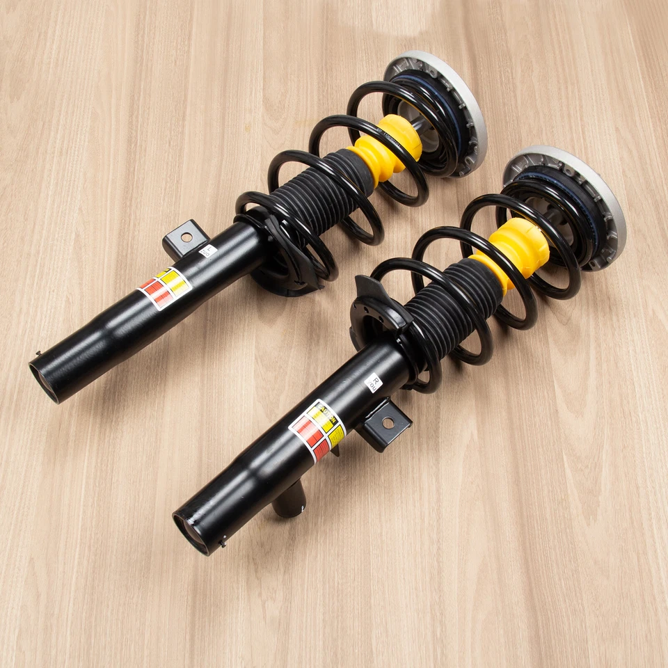 Conjunto de par de puntales amortiguadores delanteros con EDC para BMW X3 F25 X4 F26 2011-2018 Foto 2 de 4