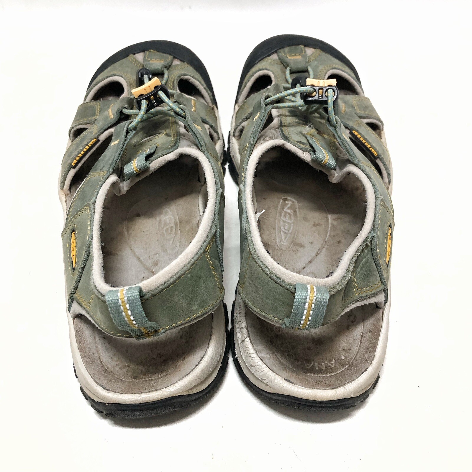 Sandali impermeabili Keen Venice pescatore verde oliva taglia 9 5 40 spiaggia escursionismo