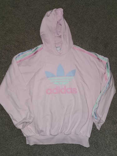 blush pink adidas hoodie