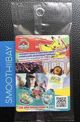 Pikachu Promo WCS 2023 Pokemon World Championships 040/SV-P Pikachu Promo WCS 2023 Pokemon World Championships 040/SV-P