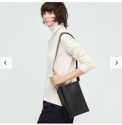 Uniqlo x Jil Sander +J Leather shoulder bag 2021 Fall Uniqlo x Jil Sander +J Leather shoulder bag 2021 Fall
