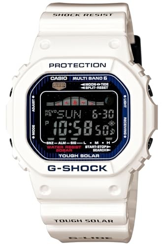 Casio G-Shock G-LIDE GWX-5600C-7JF Radio Solar Reloj Hombre Blanco NUEVO