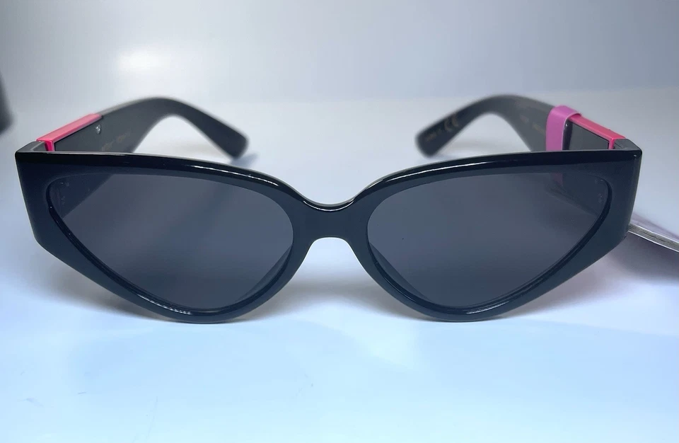 Новый BETSEY JOHNSON Luv Betsey Cat черный цветок LUV LVB001 солнцезащитные очки + чехол - Изображение 4 из 4