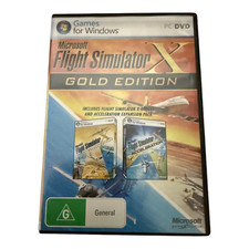 Microsoft Flight Simulator X: Gold Edition PC DVD