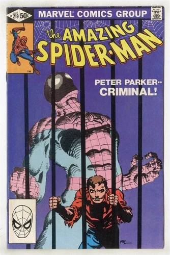 Amazing Spider-Man #219 NM- 9.2 white pages  Marvel  1981  No Reserve