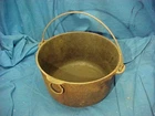 Orig 1920s WAGNER WARE SIDNEY O Cast Iron 4 Quart MASLIN KETTLE