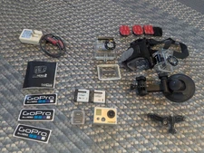 GoPro Hero 2 HD, All Accessories Included, 2 Batteries