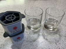 Crown Royal Whisky Glasses Hologram Four Rose...