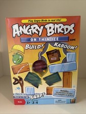 NEW Angry Birds On Thin Ice Board Game Mattel X3029 Sealed Complete 2-4 Players