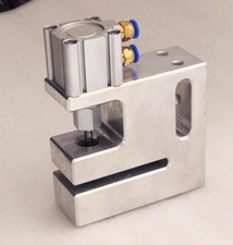 Pneumatic Plastic Bag Round Hole Puncher 50mm Passing Punch Machine Tool