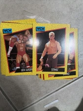 101-Mixed WCW WORLD CHAMPIONSHIP WRESTLING  1991 TRADING CARDS