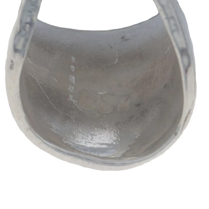 Colgante solitario de ónix de plata de ley - 925 cabujón redondo Foto 4 de 4