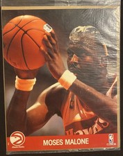 NBA Hoops Moses Malone Atlanta Hawks 8x10 Basketball Photo