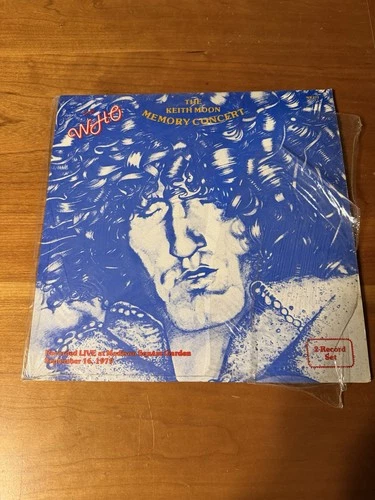 The WHO - Keith Moon Memory Concert 9/16/79 2LP Set Japanese Import Shrink  VG+*