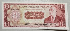 Paraguay 10 Guaranies L. 1952 (1963) Unc