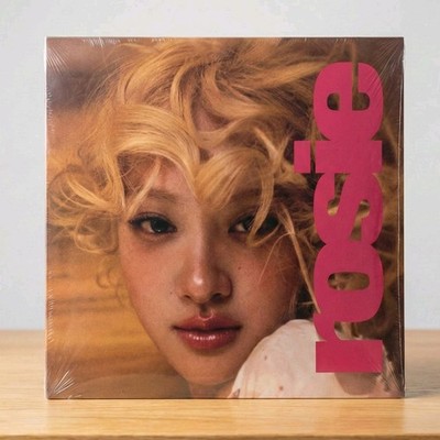ROSE - rosie (Red Vinyl) + 2 Photocards Apt (Ft Bruno Mars) K-pop
