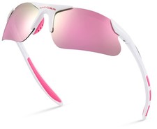 Kids Youth Polarized Sports Sunglasses for Boys Girls Baseball Softball Glass...