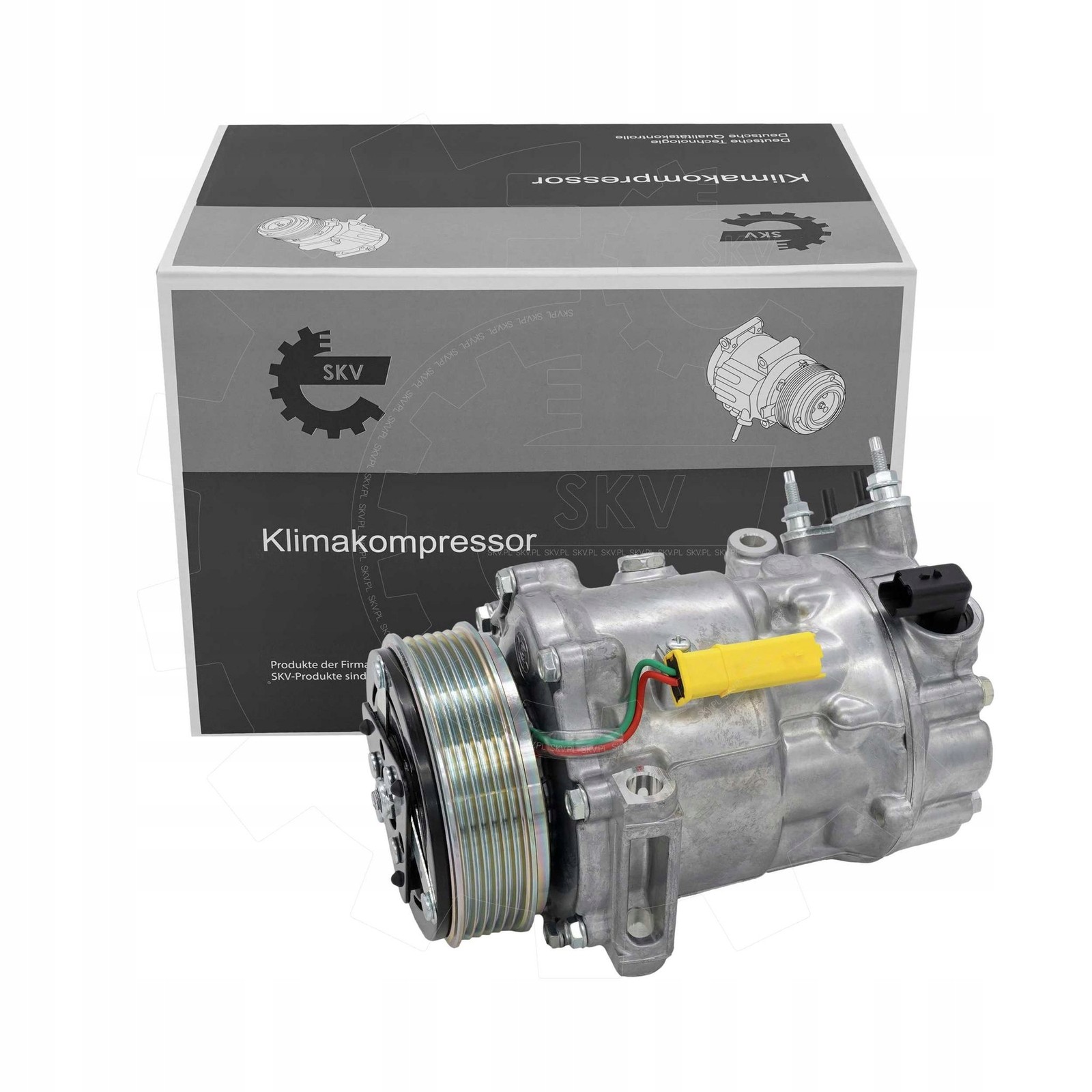 Compresseur de climatisation 84SKV101 haute performance pour Citroën DS5