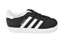 adidas Gazelle CF EL I Infants Size 6K Black White Sneakers CQ3139 NIB