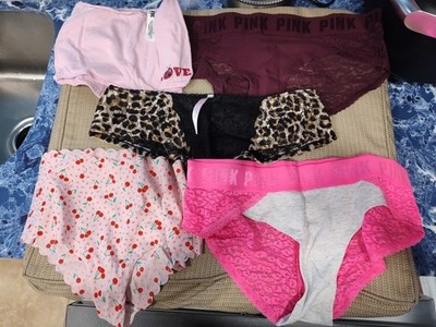 Lot of 5 Women's Pink by Victoria's Secret Different Models Size M