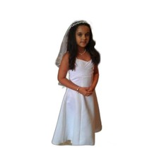 Cinderella A First Communion/ Flower Girl White Dress Size 12