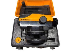 Livella laser rotante e fissa CST Berger ALHV con accessori. Come nuova.