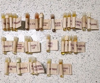 Black Phoenix Alchemy Lab BPAL Perfume Oil Sample Size Lot Assorted Scents