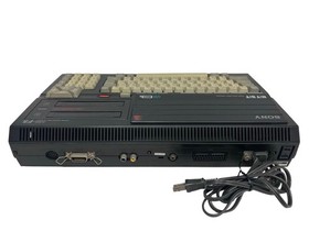 Sony MSX2 HiTBiT HB-F5 Black Computer Power Tested For Parts A0657