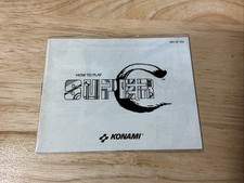 Super C NES Instruction Manual NES-UE-USA Ori...