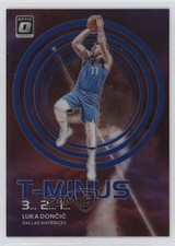 2022 Panini Donruss Optic T-Minus 3 2 1 Blue Prizm /85 Luka Doncic Dončić #7 y6t