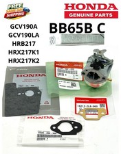 Honda Oem Engine Carburetor Bb65b C Manual Choke 16100-z0y-813 Gaskets Hrx217 Honda Oem Engine Carburetor Bb65b C Manual Choke 16100-z0y-813 Gaskets Hrx217